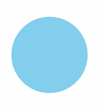 Picture of SKY BLUE CAKE DRUM  D30XH1.2